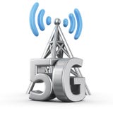 5G zender vector illustratie 5G zender vector illustratie