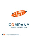 Galaxie, Astronomie, Planeten, System, Universum Logo Design Blau a vektor abbildung Galaxie, Astronomie, Planeten, System, Universum Logo Design Blau a vektor abbildung