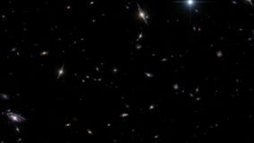 Galaxies Deep Field From Black