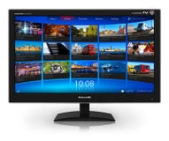 galleri som omedelbar den widescreen tvvideoen stock illustrationer galleri som omedelbar den widescreen tvvideoen stock illustrationer