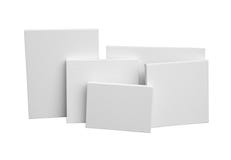 Gallery wrapped blank canvas on wooden frame - stretcher bar royalty free stock images Gallery wrapped blank canvas on wooden frame - stretcher bar royalty free stock images