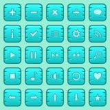 Game Buttons Stock Images