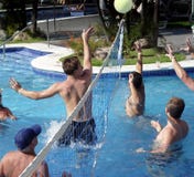 Game of water polo