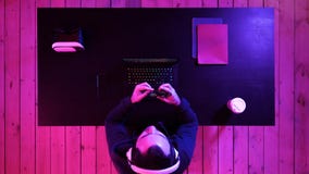 Gamer beendete, Spiel zu spielen stockfoto Gamer beendete, Spiel zu spielen stockfoto