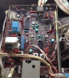 Gammal brun mikrochips arkivbilder Gammal brun mikrochips arkivbilder