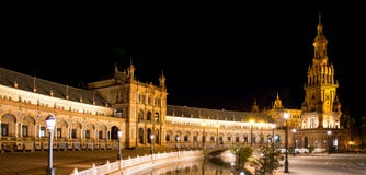 gammal plaza sevilla spain stad de espana för berömd landmark arkivbilder gammal plaza sevilla spain stad de espana för berömd landmark arkivbilder