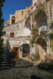 gammal town Matera Basilicata Apulia eller Puglia italy royaltyfri bild gammal town Matera Basilicata Apulia eller Puglia italy royaltyfri bild