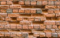 gammal vägg för tegelsten arkivfoto gammal vägg för tegelsten arkivfoto