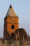 Gammalt torn som lokaliseras på territoriet av den Soburov fortressren arkivfoton Gammalt torn som lokaliseras på territoriet av den Soburov fortressren arkivfoton