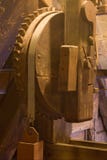 gammalt trä för cogwheel arkivbild gammalt trä för cogwheel arkivbild