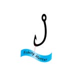 Gancho de pesca para a caça dos peixes ilustração royalty free Gancho de pesca para a caça dos peixes ilustração royalty free