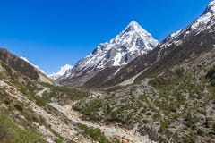 Gangotri Valley royalty free stock photo Gangotri Valley royalty free stock photo