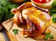 Ganzes gebratenes Huhn Ganzes gebratenes Huhn