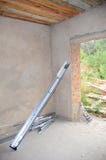 Garage Door Installation . Garage Door Post Rail and Spring Installation / Assembly. Stock Images Garage Door Installation . Garage Door Post Rail and Spring Installation / Assembly. Stock Images