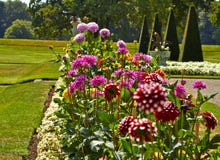 Garden of the De Haar Castle stock photos Garden of the De Haar Castle stock photos