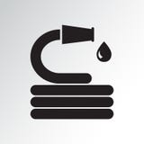 Garden hose with drop. Vector illustration vector illustration Garden hose with drop. Vector illustration vector illustration