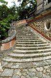 Garden Staircase In Old Estate Royalty Free Stock Images