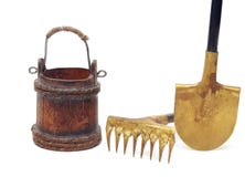 Gardening Tools Stock Image