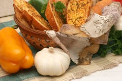 Garlic Bread Stock Photography