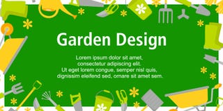 Garten-Entwurfsplakat mit Gartenarbeitwerkzeugen auf gr?nem Hintergrund Hintergrund f?r verschiedene Entw?rfe: Karte, Plakat, Ver vektor abbildung Garten-Entwurfsplakat mit Gartenarbeitwerkzeugen auf gr?nem Hintergrund Hintergrund f?r verschiedene Entw?rfe: Karte, Plakat, Ver vektor abbildung