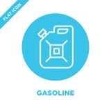 gasoline icon vector. Thin line gasoline outline icon vector illustration.gasoline symbol for use on web and mobile apps, logo, stock illustration gasoline icon vector. Thin line gasoline outline icon vector illustration.gasoline symbol for use on web and mobile apps, logo, stock illustration