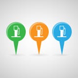 Gaspumpenikonen stellten groß für jeden möglichen Gebrauch ein Vektor eps10 Lizenzfreies Stockfoto Gaspumpenikonen stellten groß für jeden möglichen Gebrauch ein Vektor eps10 Lizenzfreies Stockfoto