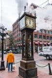 Gastown ångaklocka, Vancouver, Kanada royaltyfria foton Gastown ångaklocka, Vancouver, Kanada royaltyfria foton