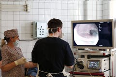 Gastroscopy arkivbild Gastroscopy arkivbild