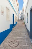 Gata i Albufeira, Portugal arkivfoto Gata i Albufeira, Portugal arkivfoto