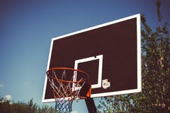 Gatabasketcirkel arkivfoton Gatabasketcirkel arkivfoton