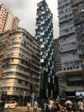 Gatasikt av Hong Kong royaltyfri fotografi Gatasikt av Hong Kong royaltyfri fotografi
