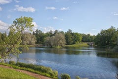 Gatchina Großer Park lizenzfreies stockfoto Gatchina Großer Park lizenzfreies stockfoto