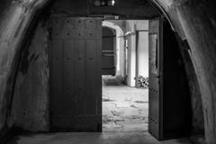 A gate leading to somewhere royalty free stock photography A gate leading to somewhere royalty free stock photography