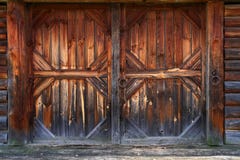 Gate of old barn