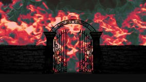 gates of hell background