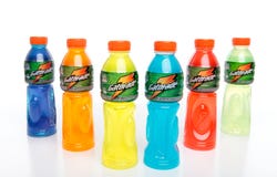 Gatorade - a energia ostenta bebidas imagens de stock royalty free Gatorade - a energia ostenta bebidas imagens de stock royalty free