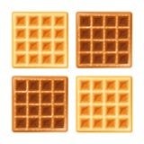 Gaufre belge illustration libre de droits Gaufre belge illustration libre de droits