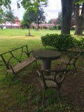 Gazebo w starej willi Tuscany obraz stock Gazebo w starej willi Tuscany obraz stock