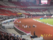 GBK在Senayan炫耀复合体 免版税库存图片 GBK在Senayan炫耀复合体 免版税库存图片