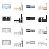 Ge?soleerd voorwerp van productie en structuurembleem Inzameling van productie en technologie vectorpictogram voor voorraad vector illustratie Ge?soleerd voorwerp van productie en structuurembleem Inzameling van productie en technologie vectorpictogram voor voorraad vector illustratie