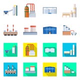 Ge?soleerd voorwerp van productie en structuursymbool Inzameling van productie en technologie vectorpictogram voor voorraad stock illustratie Ge?soleerd voorwerp van productie en structuursymbool Inzameling van productie en technologie vectorpictogram voor voorraad stock illustratie