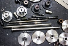Gear And Bearing For Machine Royalty Free Stock Photo Gear And Bearing For Machine Royalty Free Stock Photo