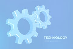 Gears. Engineering Gear wheels. 3D wireframe mesh Gear. Mechanical technology machine engineering symbol. Industry royalty free illustration Gears. Engineering Gear wheels. 3D wireframe mesh Gear. Mechanical technology machine engineering symbol. Industry royalty free illustration