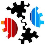 Gearwheel Logo Royalty Free Stock Photo Gearwheel Logo Royalty Free Stock Photo