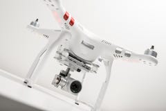 Geavanceerd Spoor 3 van hommel quadrocopter Dji stock fotografie Geavanceerd Spoor 3 van hommel quadrocopter Dji stock fotografie