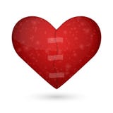 Gebroken hart. De achtergrond van de valentijnskaartendag. Vectoril royalty-vrije illustratie Gebroken hart. De achtergrond van de valentijnskaartendag. Vectoril royalty-vrije illustratie