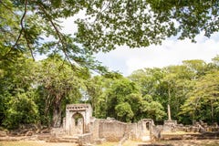 Gede Ruins Stock Photography
