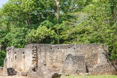 Gede Ruins Royalty Free Stock Photography