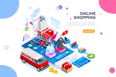Geeft de mobiele kleding app van de websiteorde gemakkelijk uit royalty-vrije illustratie Geeft de mobiele kleding app van de websiteorde gemakkelijk uit royalty-vrije illustratie