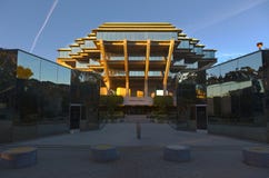 Geisel Library at University of California San Diego UCSD Campus Royalty Free Stock Photography Geisel Library at University of California San Diego UCSD Campus Royalty Free Stock Photography